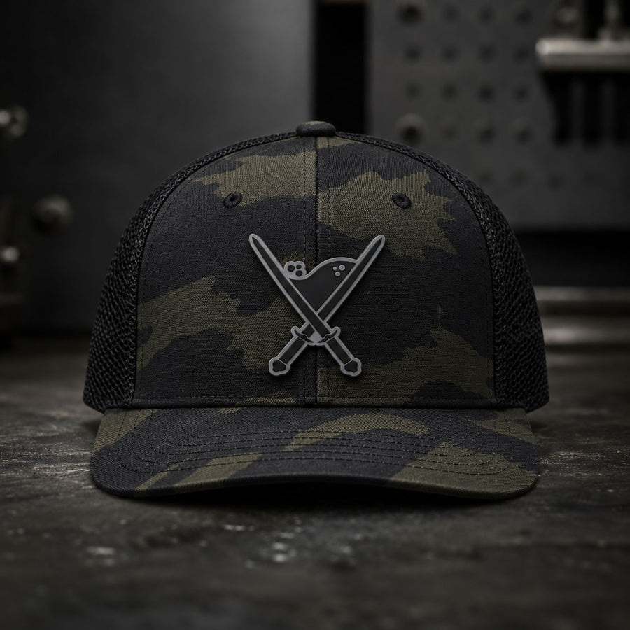 Vendetta Outdoors Patch Hat | Midnight Camo